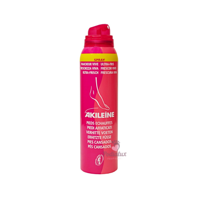 Spray Fraîcheur Vive pour pieds fatigués et échauffés. Akileïne. 150ml