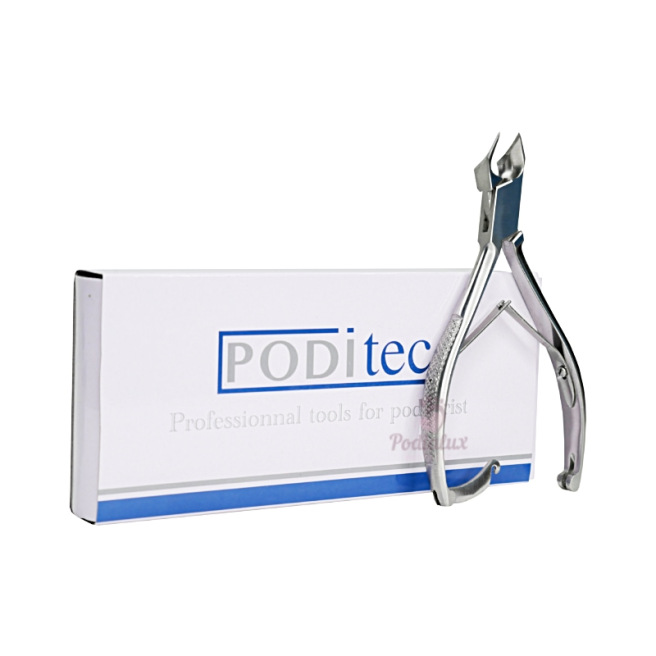 Nail Clipper with Short Oblique Jaws PODITEC 14cm Jaws 15mm