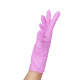 Gants en Nitrile Rose 100 pièces